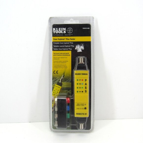 Klein Tools Coax Explorer Plus Tester VDV512-058 New Sealed - Picture 1 of 6